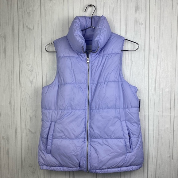 Lavender puffer vest Clearance